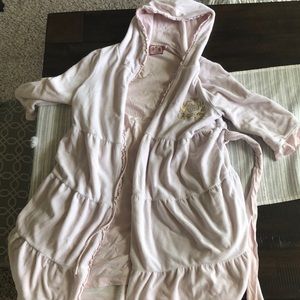 Juicy Couture Baby Pink Velour Robe